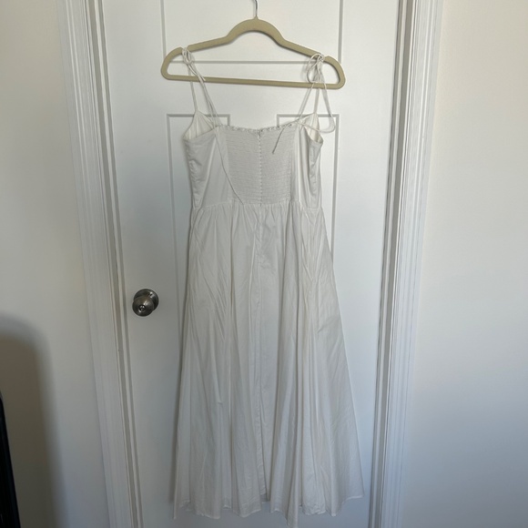 Reformation Vinny Dress, White, Size 12 - Picture 6 of 6
